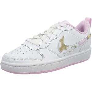Nike Court Borough Sneaker Bianca da Ragazza Sz.7Y​​​​​​​​​​​​